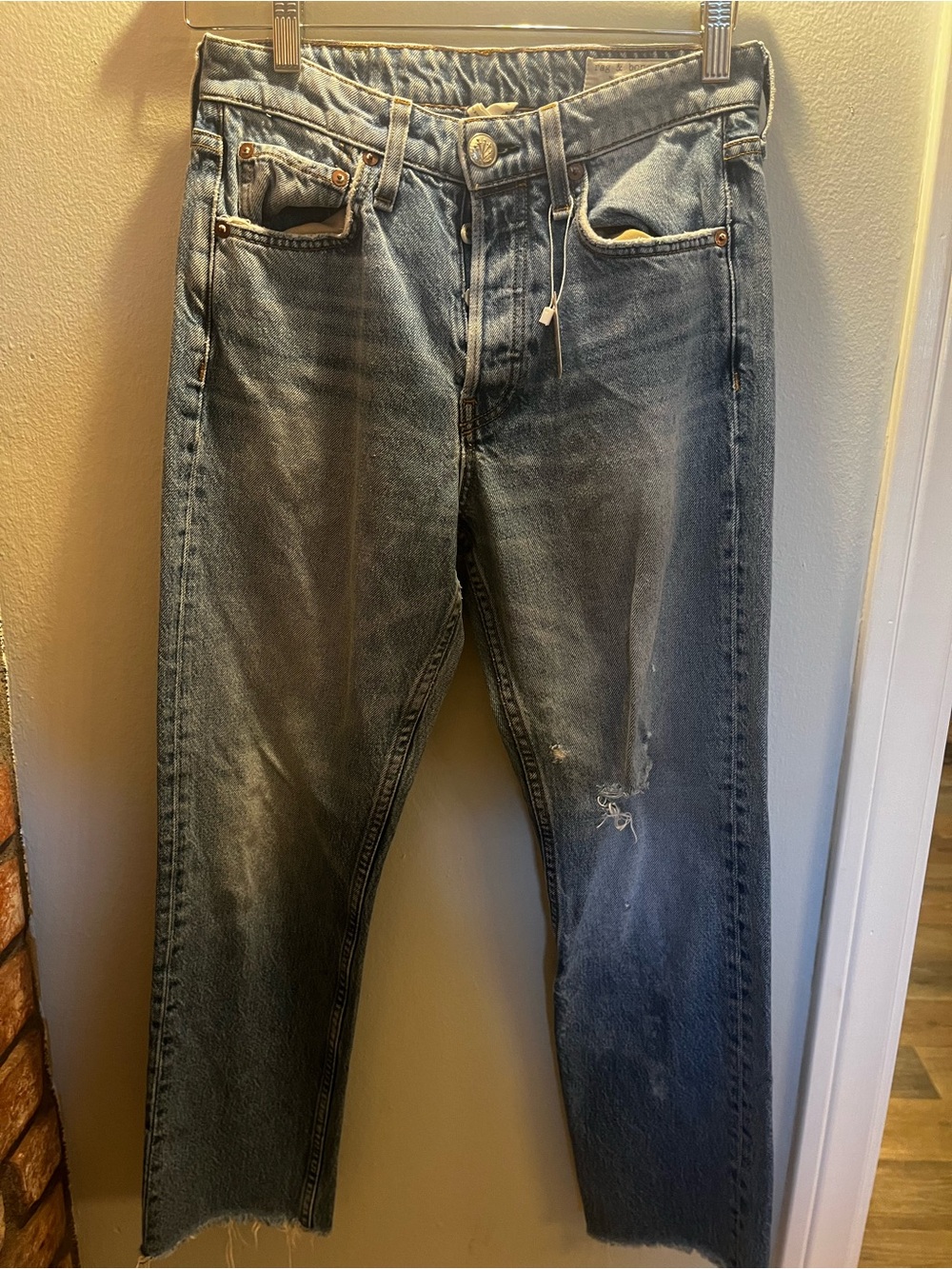 rag & bone Maya High Rise Ankle Slim Jeans